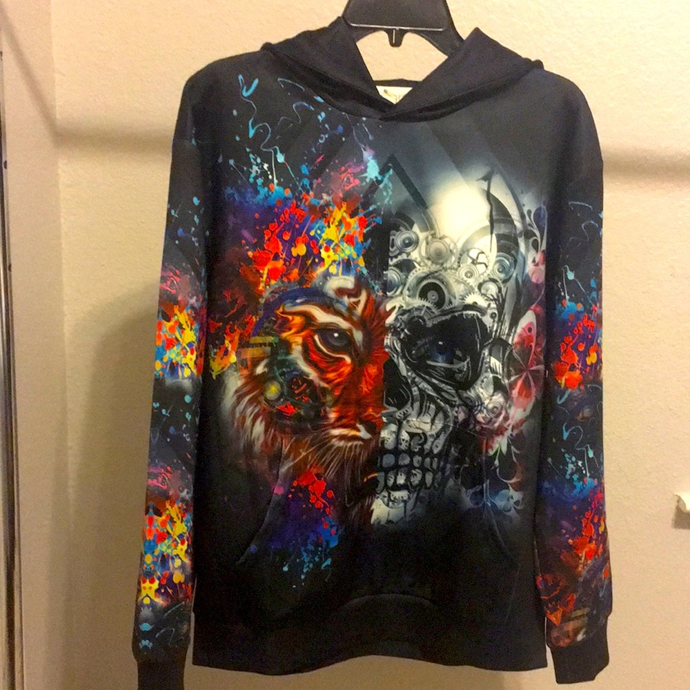 Hoodie with Graphic (Sample Sale)